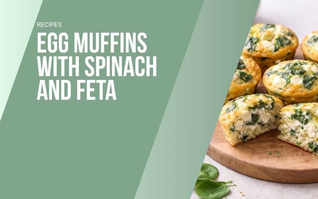Egg Muffins with Spinach and Feta for Blood Pressure Support