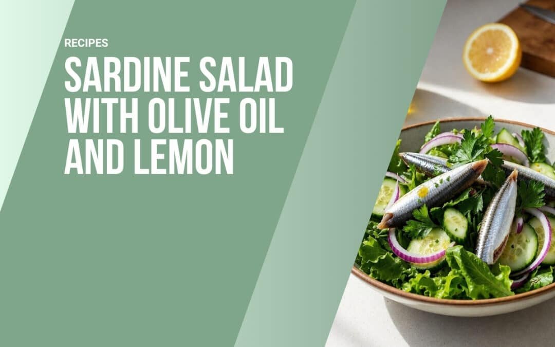 Sardine Salad with Olive Oil and Lemon