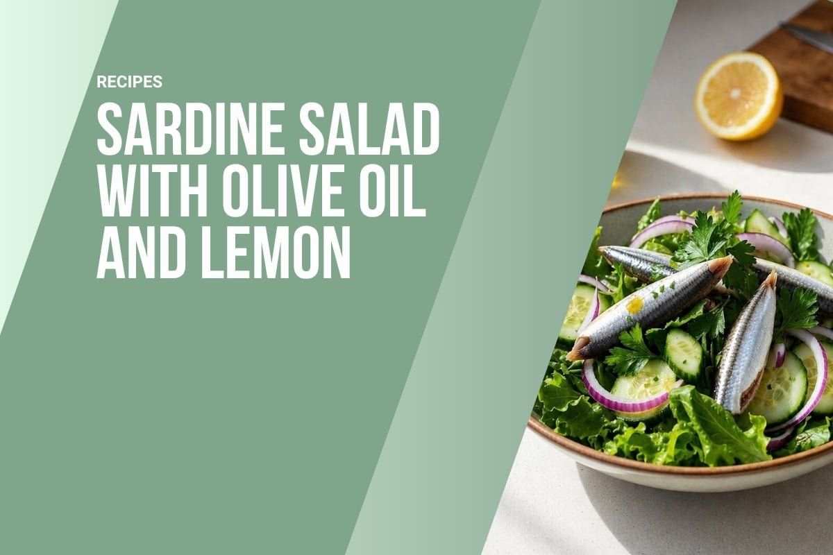 Sardine Salad with Olive Oil and Lemon